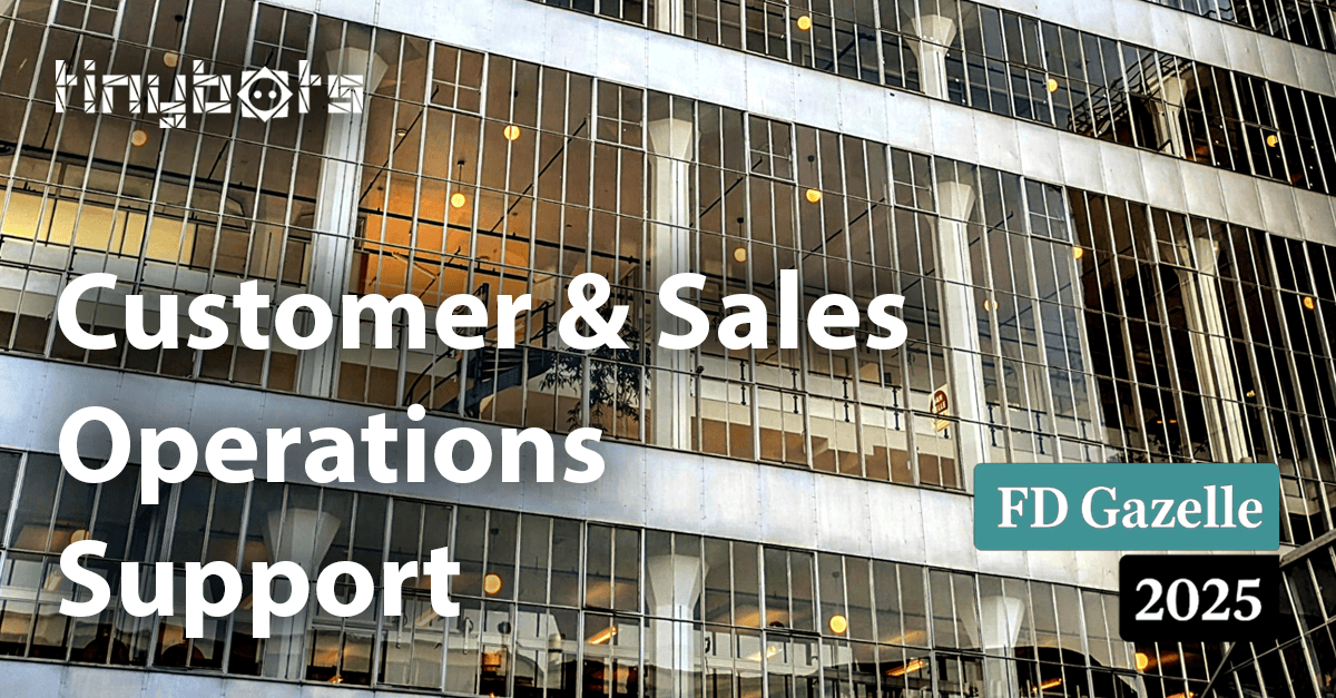 Customer & Sales Operations Support